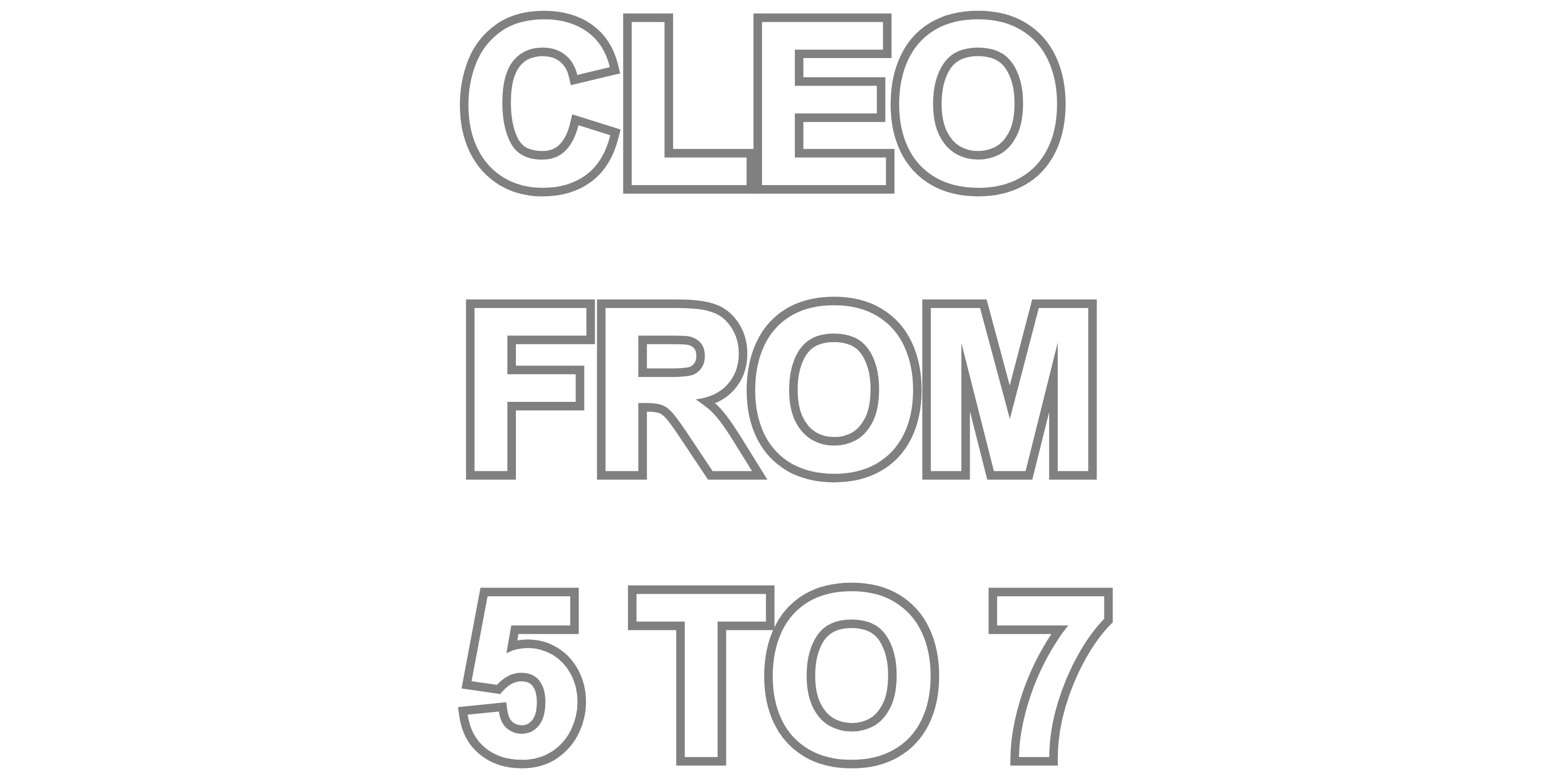 Cleo de 5 A 7