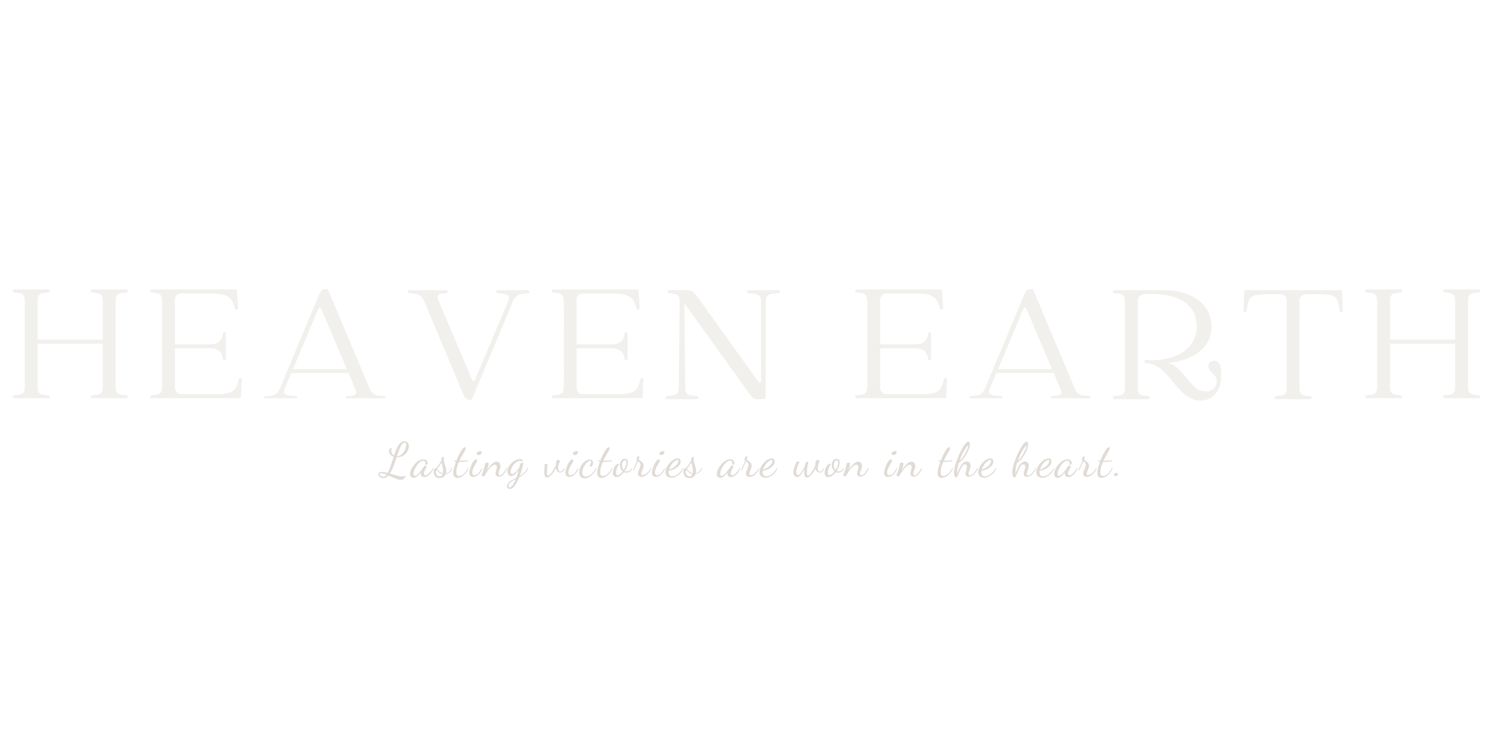 Heaven and Earth